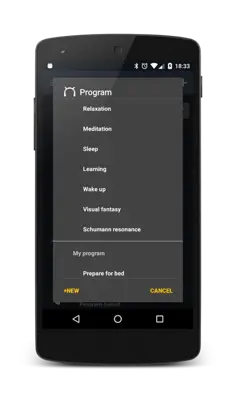 Mindroid android App screenshot 3